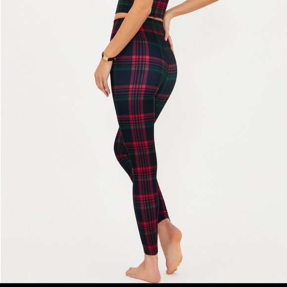 Beach Riot-Piper Legging- Ribbon Plaid - Picture 2 of 3